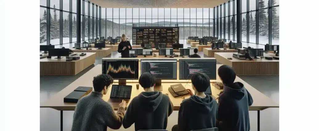 De mest populære studieretningene innen teknologi i 2025 – illustrasjon