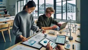 Norwegian students collaborate on energy data governance and health tech project