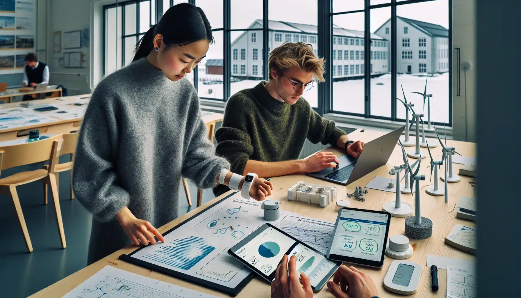 Norwegian students collaborate on energy data governance and health tech project