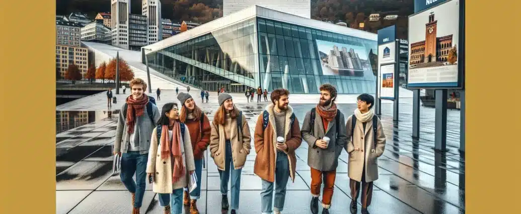 De beste studiesteder i norge for internasjonale studenter – illustrasjon