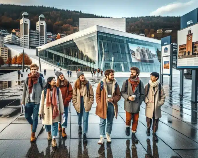 De beste studiesteder i norge for internasjonale studenter – illustrasjon