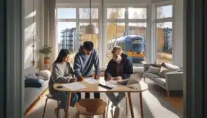 Hvordan finne det perfekte studentkollektivet – illustrasjon