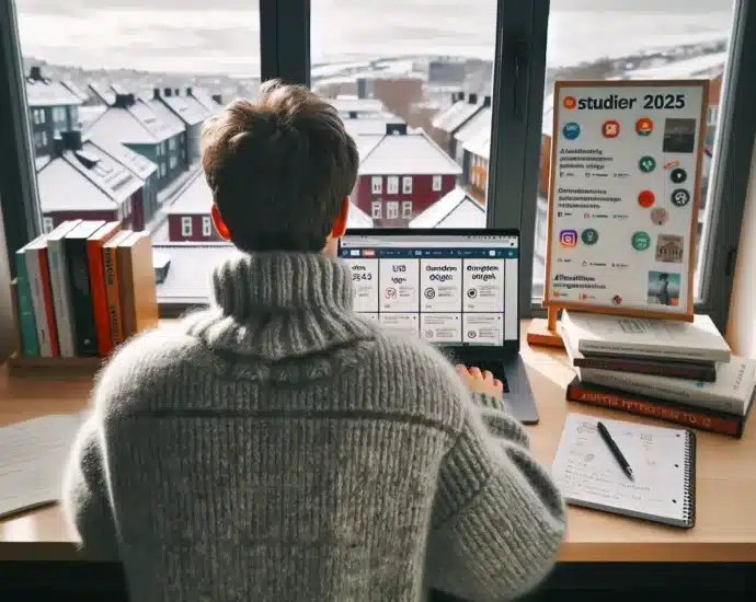 Slik kan du bruke sosiale medier til å finne studiemuligheter 3 Slik kan du bruke sosiale medier til å finne studiemuligheter – illustrasjon